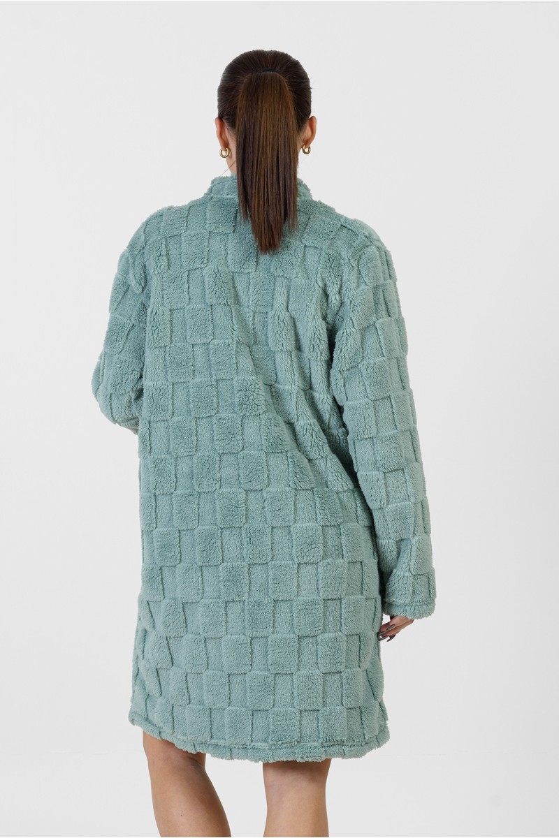 Women's robe without hood KOYOTE KΓ5439 MENTA Women's robe without hood KOYOTE KΓ5439 MENTA