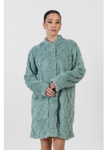Women's robe without hood KOYOTE KΓ5439 MENTA Women's robe without hood KOYOTE KΓ5439 MENTA