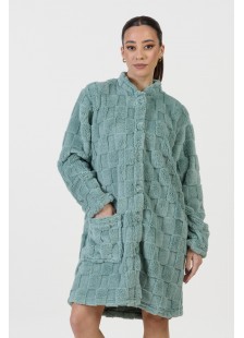 Women's robe without hood KOYOTE KΓ5439 MENTA Women's robe without hood KOYOTE KΓ5439 MENTA