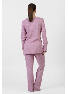 Women's winter pajamas KOYOTE KΓ5446 ROZ Women's winter pajamas KOYOTE KΓ5446 ROZ