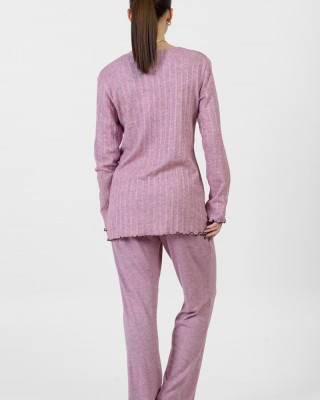 Women's winter pajamas KOYOTE KΓ5446 ROZ