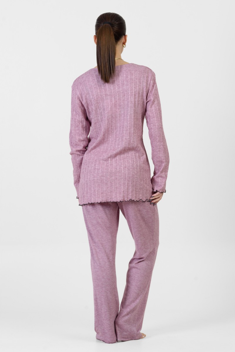Women's winter pajamas KOYOTE KΓ5446 ROZ