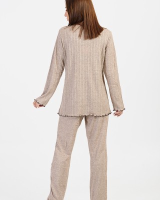 Damen Schlafanzug KOYOTE KΓ5446 BEZ