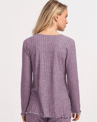 Women's winter pajamas KOYOTE KΓ5446 LILA