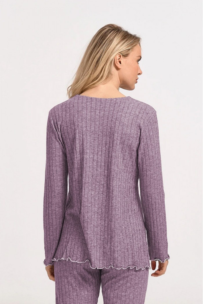 Women's winter pajamas KOYOTE KΓ5446 LILA