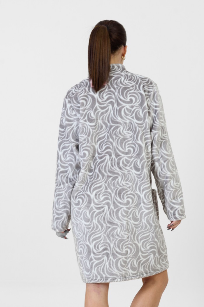 Women's hoodless robe KOYOTE KΓ5451 RIGE PURO