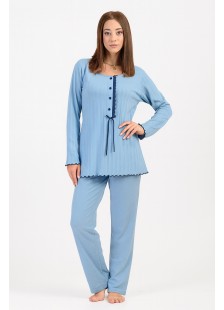 Women's winter pajamas KOYOTE KΓ5509 GALAZIO Women's winter pajamas KOYOTE KΓ5509 GALAZIO