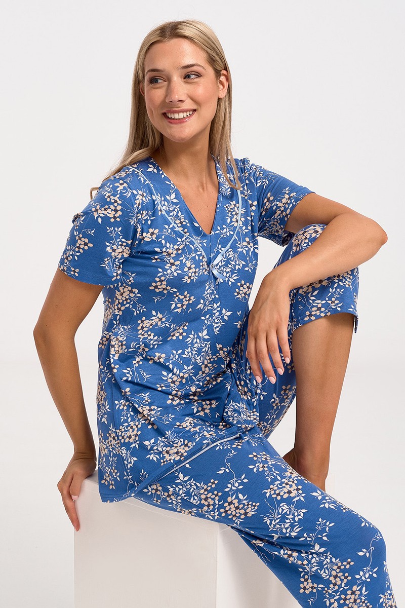 Women's Pajama Capri KOYOTE KΓ6205 RAF