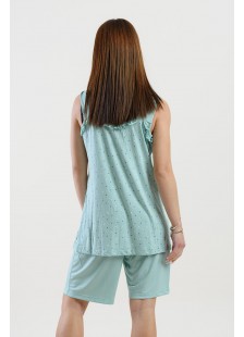 Sommer-Pyjama für Frauen KOYOTE KΓ6407 VERAMAN Sommer-Pyjama für Frauen KOYOTE KΓ6407 VERAMAN
