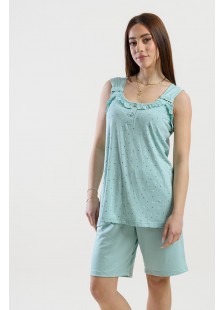 Sommer-Pyjama für Frauen KOYOTE KΓ6407 VERAMAN Sommer-Pyjama für Frauen KOYOTE KΓ6407 VERAMAN