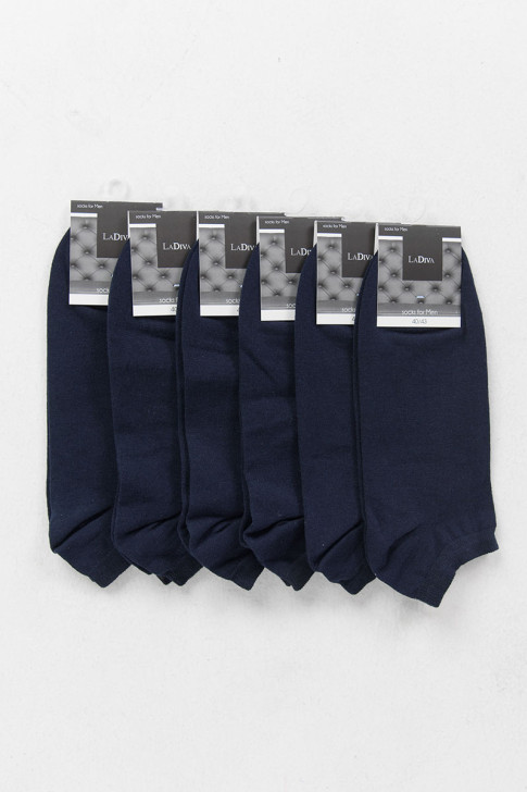 Kurze Basic 6er-Pack LA DIVA Baumwolle Kurze Socken LA DIVA Baumwolle