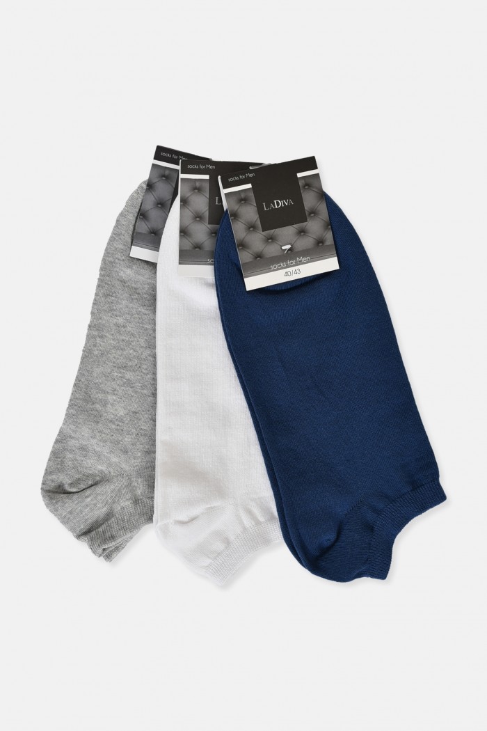 Cotton short socks 12 PACK