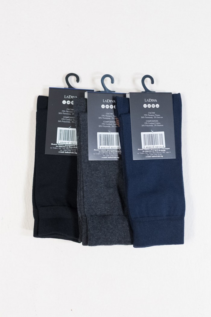 Men's socks LA DIVA 6 PACK with patterns