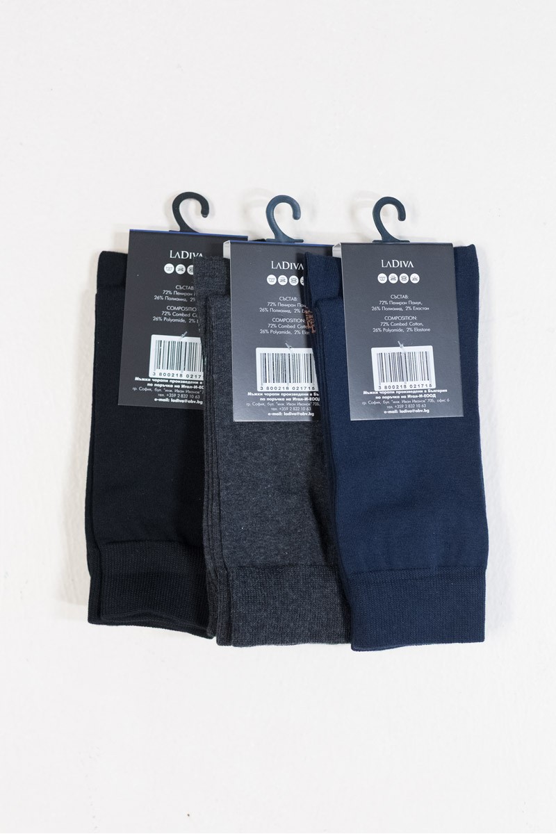 Men's socks LA DIVA 6 PACK with patterns Men's socks LA DIVA 6 PACK with patterns