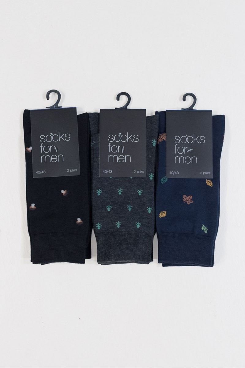 Men's socks LA DIVA 6 PACK with patterns Men's socks LA DIVA 6 PACK with patterns