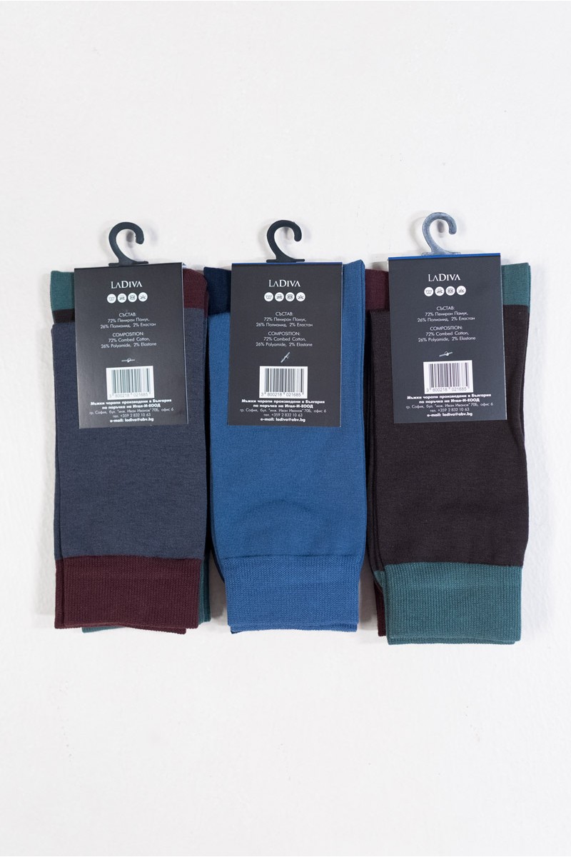 Men's socks LA DIVA 6 PACK SINGLE Men's socks LA DIVA 6 PACK SINGLE