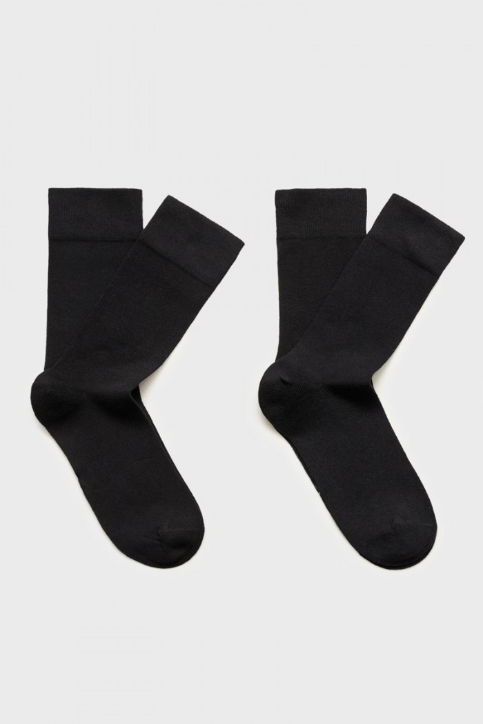 Men's socks LA DIVA 2 PACK MONOCHROME BLACK