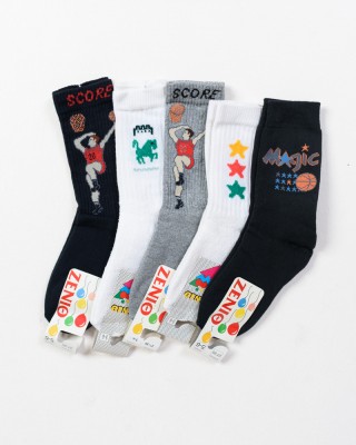 Baumwollsocken ZENITH 5er Pack Combo 8067-1