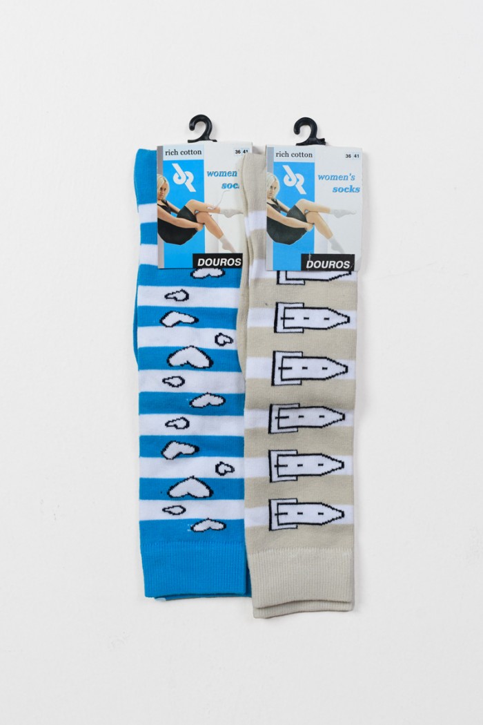 Women's knee high socks DOUROS D200