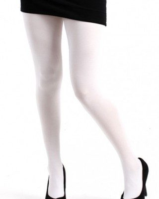 Tights White OPAQUE Transparent tights