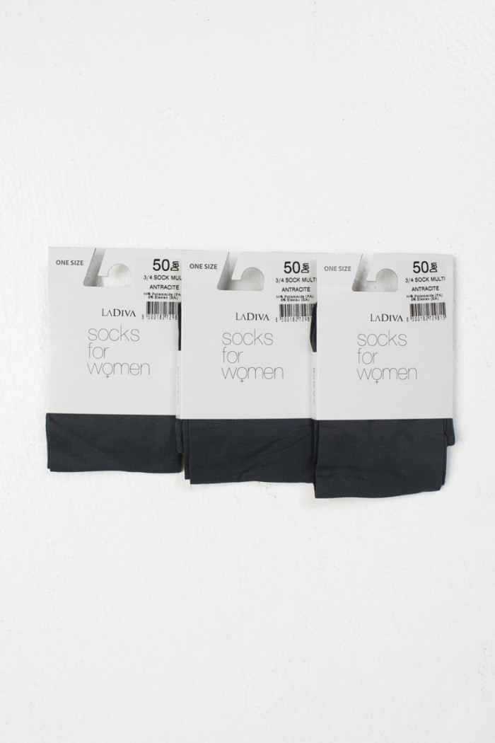 Wasserdichte Socken LA DIVA 50 DEN 3er Pack