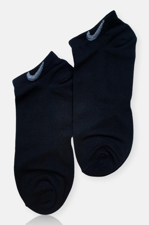 Kurze Socken ICON Schwarz und Weiß