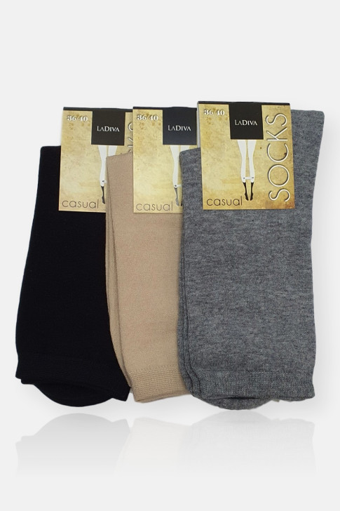 Women's Cotton Sock Cotton Noil