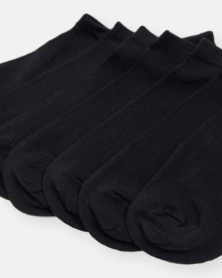 Short socks Black Offer 5 pairs