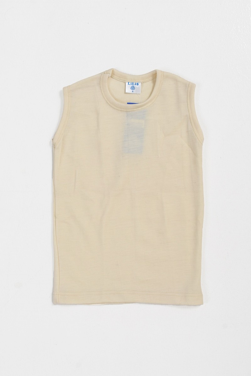 Children's jersey Wool LILIS Sleeveless