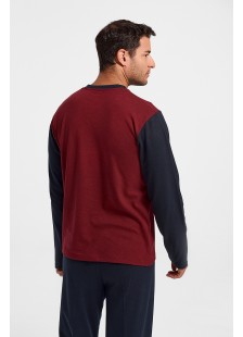 Men's pajamas LION Classic Bordeaux 1775 Men's pajamas LION Classic Bordeaux 1775