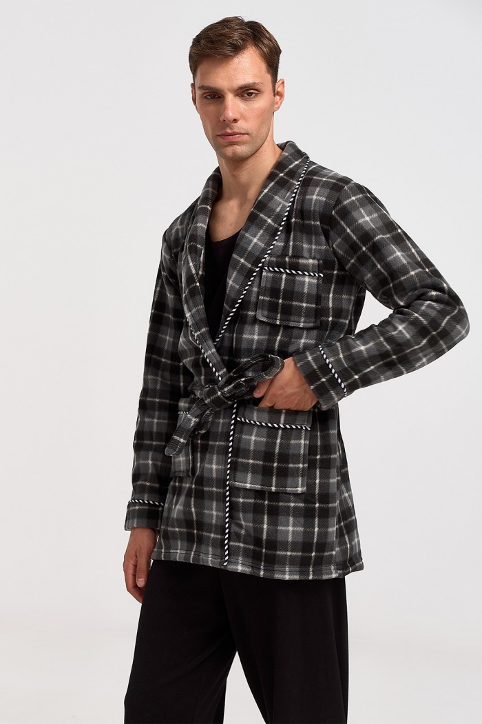 Men's robe LION Fleece PLF007 MALE