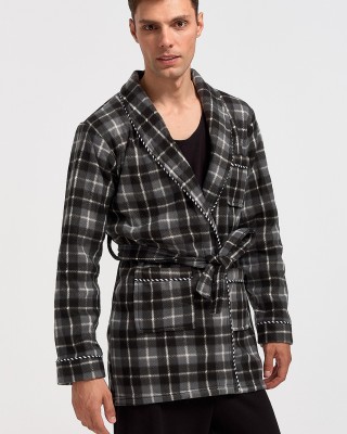 Men's robe LION Fleece PLF007 MALE