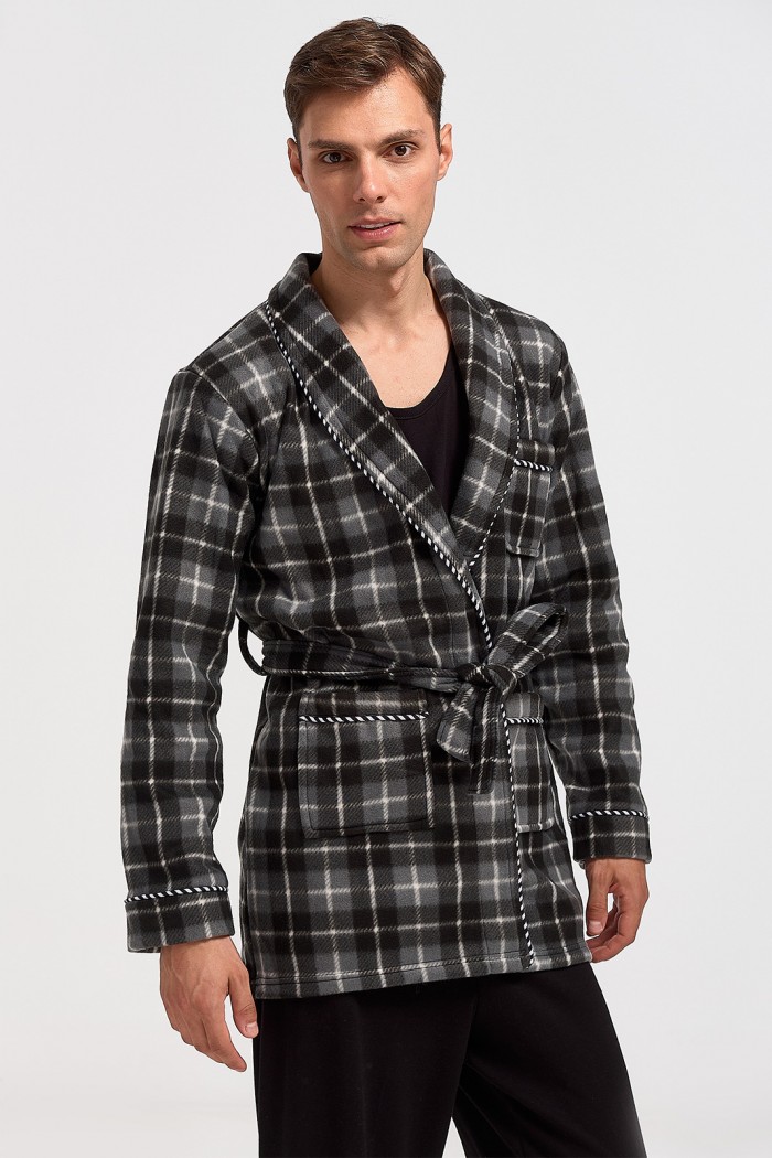 Men's robe LION Fleece PLF007 MALE