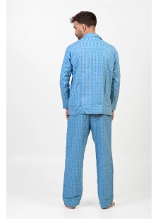 Herren Schlafanzug mit Knöpfen LION Spring 2520 GARMENT Herren Schlafanzug mit Knöpfen LION Spring 2520 GARMENT
