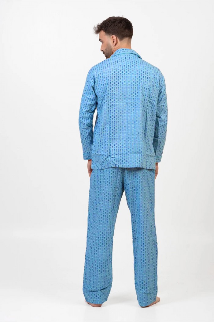 Men's pajamas with buttons LION Spring 2520 GARMENT