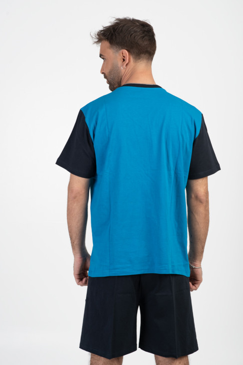 Herren Schlafanzug LION SOUTH Blau Karo