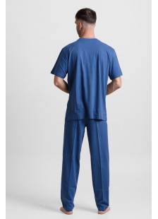 Men's pajamas LION with 2 Trousers 25-101 Blue Raph Men's pajamas LION with 2 Trousers 25-101 Blue Raph
