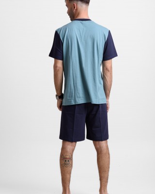 Men's Pajama LION RESPECT Mint