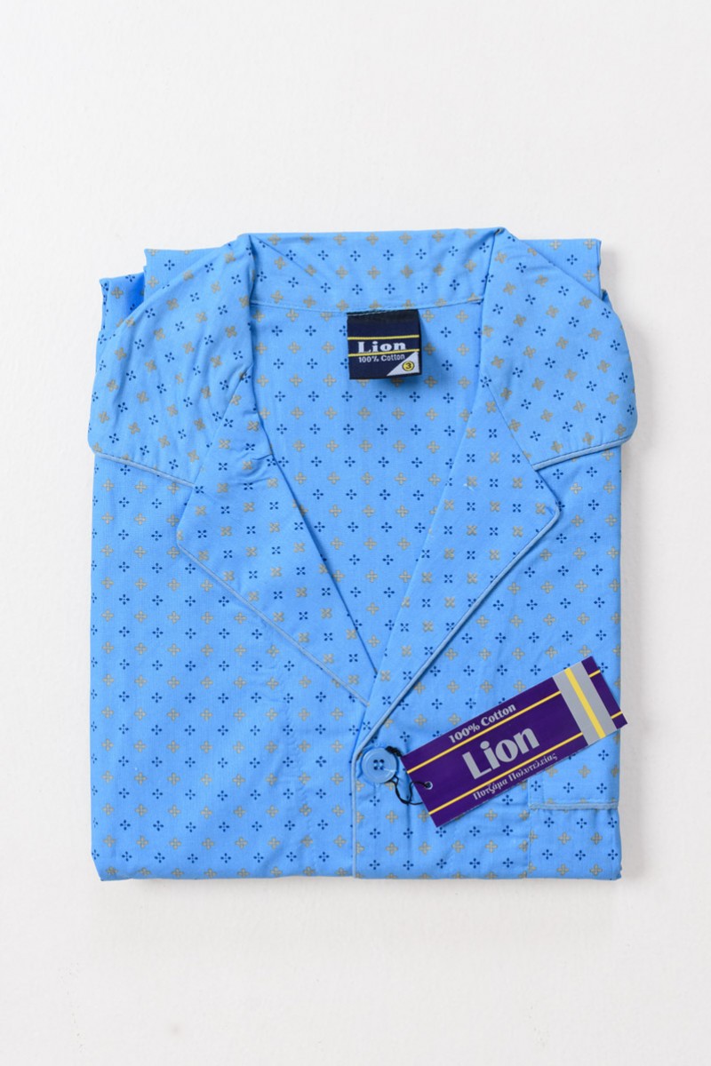 Herren Schlafanzug mit Knöpfen LION Spring 2520 GARMENT