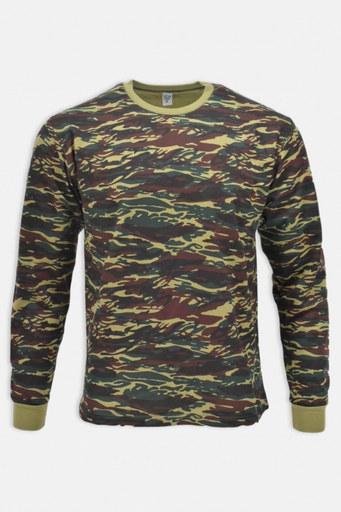 Herren Sweatshirt mit Tarnmuster
