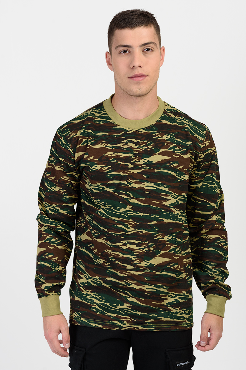 Men's camouflage sweatshirt Men's camouflage sweatshirt