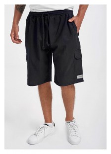 Herren LION Bermudashorts mit Taschen BLACK Herren LION Bermudashorts mit Taschen BLACK