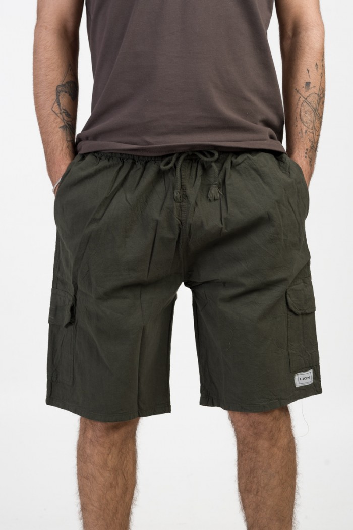 Men's Bermuda shorts LION Haki