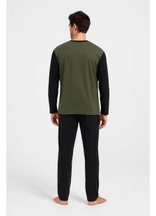 HERBSTPYJAMA LÖWE CHAMPION KHAKI HERBSTPYJAMA LÖWE CHAMPION KHAKI