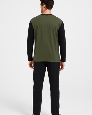 AUTUMN PAJAMAS LION CHAMPION KHAKI