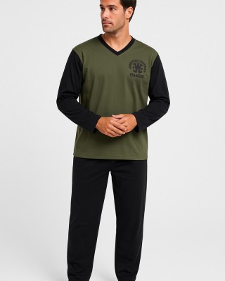 AUTUMN PAJAMAS LION CHAMPION KHAKI