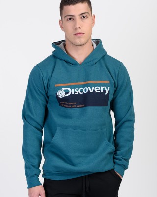 Kapuzensweatshirt mit Kapuze LION DISCOVERY PETROL