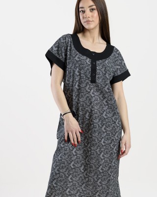 BEDRUCKTES ZAPONENKLEID LION 4102