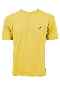 Men's T-Shirt LION Solid color with neckline