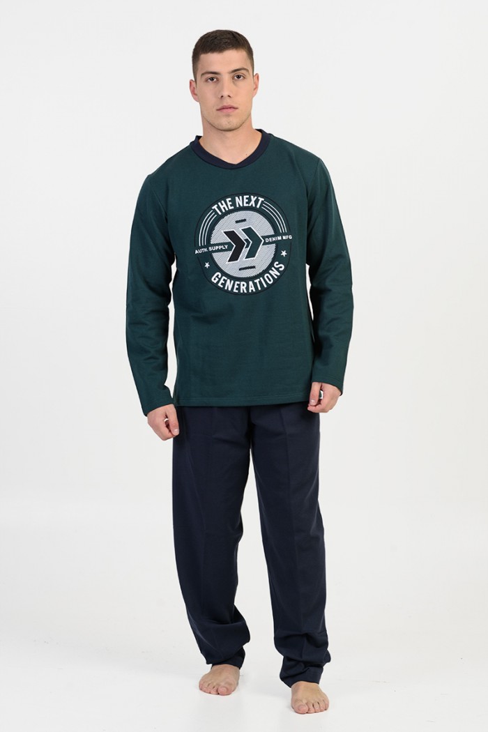 Men's winter pajamas LION NEXT GENERATION Cyparis